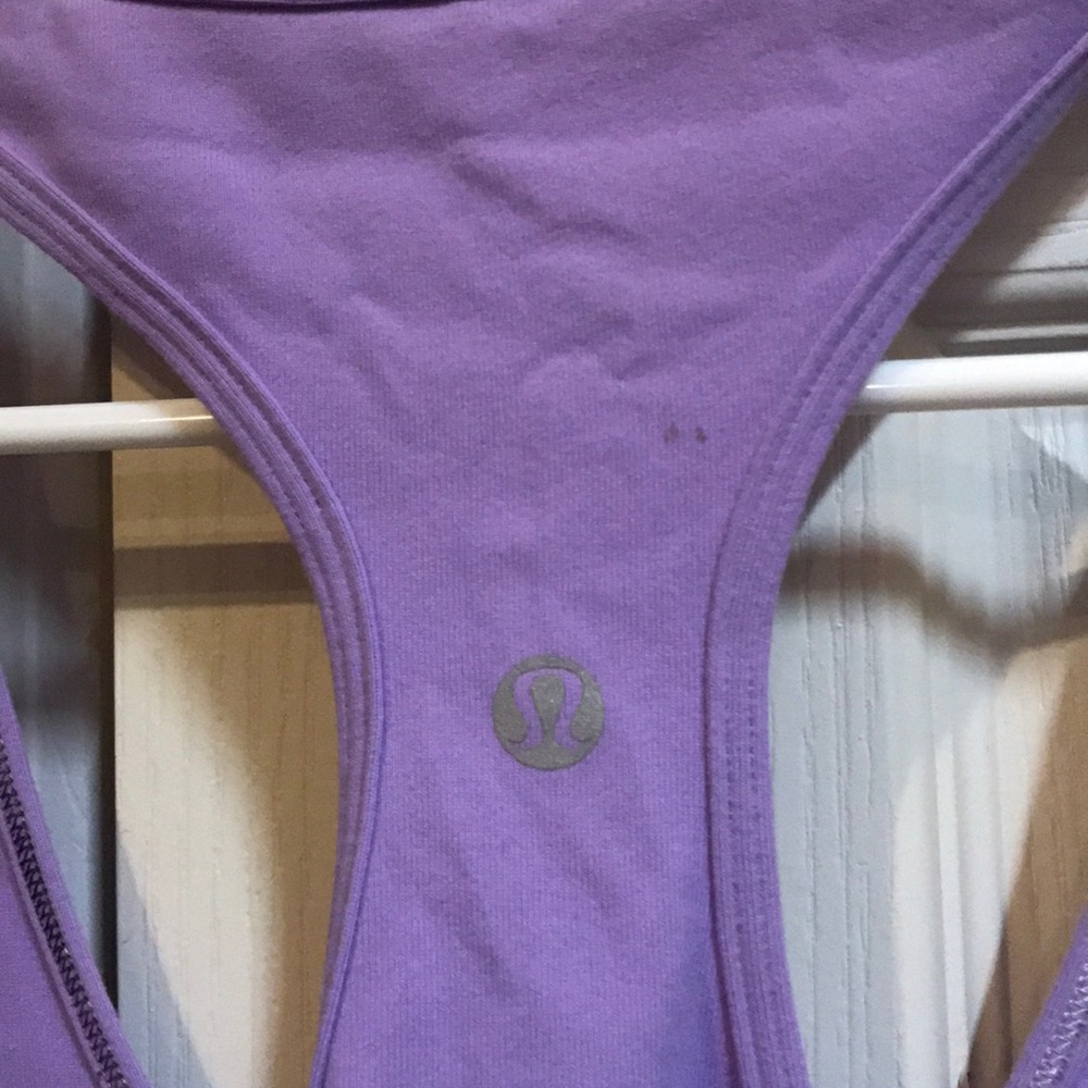 Lululemon purple tank top